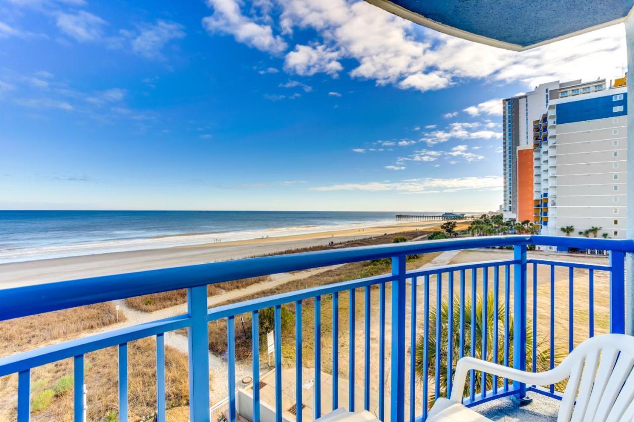 Beachfront Condo W Balcony In Myrtle Beach Exterior photo